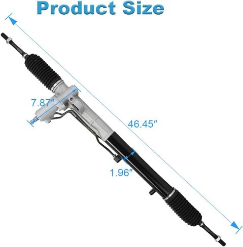 Hydraulic Power Steering Rack and Pinion Assembly Compatible with Hyundai Veracruz 2007 2008 2009 2010 2011 2012 Replacement for 26-2434 262434 577003J100 577243J000 568202B000 568202B900 in Saudi Arabia
