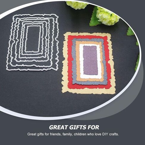 1 مجموعة مستطيل الإطار قطع يموت المعادن يموت تخفيضات ل ورق زينة صياغة Craft بها بنفسك الحرفية Stencil لسكرابوكينغ وبطاقة صنع in Saudi Arabia