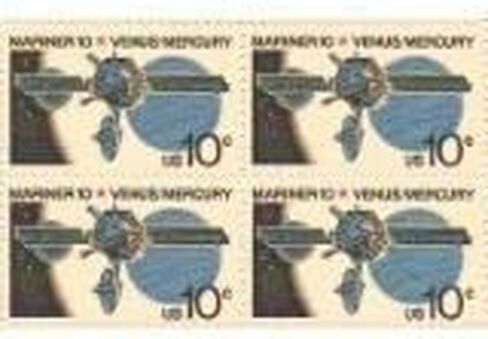 Mariner 10 Venus/Mercury Set of 4 x 10 Cent US Postage Stamps NEW Scot 1557 by US Postage Stamps in Saudi Arabia