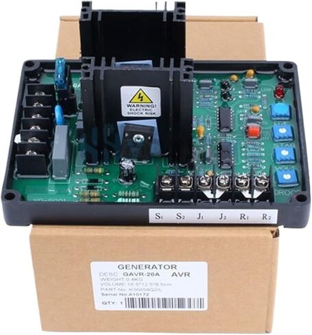 GAVR-20A GAVR-20B Universal Brushless Generator Automatic Voltage Regulator Voltage Stabilizer Regulator GAVR 20A 20B 12A 15A Control Panel Module(GAVR-20B Potentiomet) in Saudi Arabia