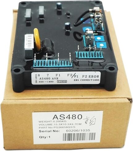 AS480 Automatic Voltage Regulator Regulator 200kw Three Phase Power Generator Parts For Generator Module Diesel Genset Part in Saudi Arabia