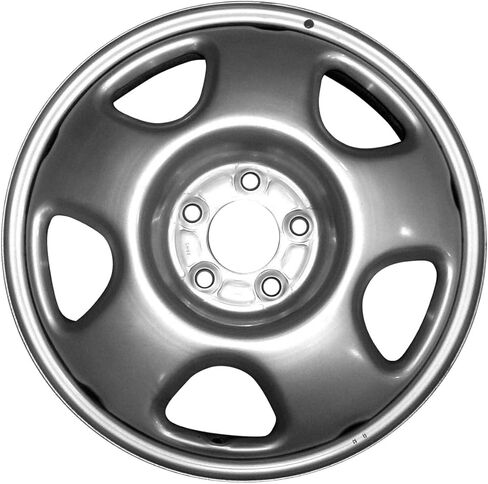 17" Steel Wheel (OEM) - Fits 2007-2011 Honda CR-V (5-Spoke Design) - Silver Reman Steel Wheel in Saudi Arabia
