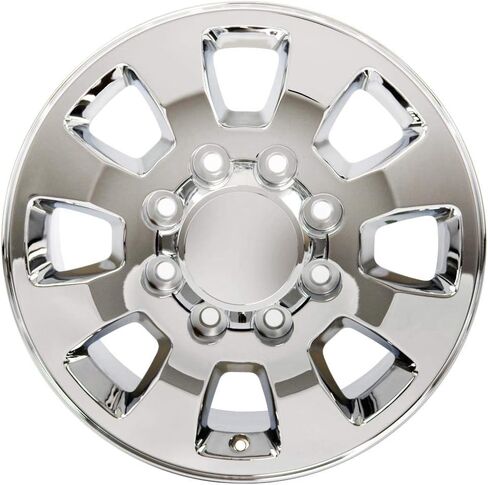 New Aluminum Alloy wheel 18 inch Rim Replica CV75B fits GMC Sierra 18x8 Chrome 8-180 Bolt-pattern Offset 44 in Saudi Arabia