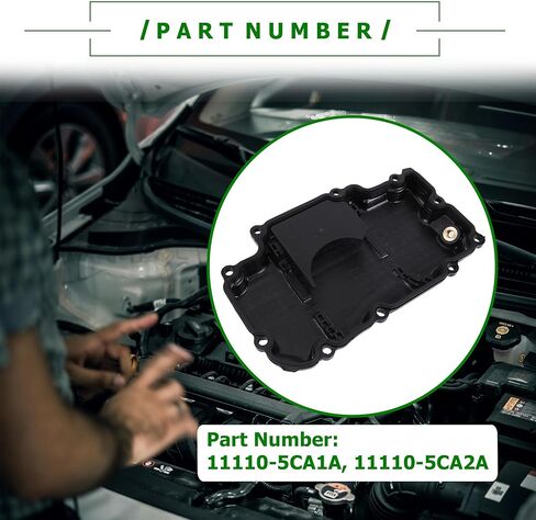 111105CA1A Lower Engine Oil Pan Sump & Gasket Kit Compatible with Infiniti Q50 2016-2022 Q60 2017-2022 Nissan Z 2023-2024 3.0L V6 in Saudi Arabia