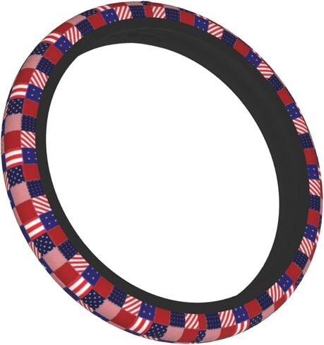 Red Blood Steering Wheel Cover - Classic Horror Blood Splatter Steering Wheel Car Accessories Universal 15 Inch Steering Wheel Cover Women Men Anti Slip Breathable Wheel Cover Protector in Saudi Arabia