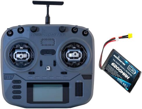 نظام تشغيل جهاز إرسال وحدة التحكم الراديوية Radiomaster Boxer Crush EdgeTX ونظام ExpressLRS RF المثبت مسبقًا (ELRS M2 مع 6200-Yellow) in Saudi Arabia