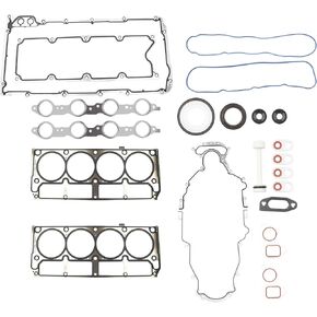 مجموعة حشية Gen III 3 LS مع حشية الرأس ومجموعة غطاء الوادي المتوافقة مع 1999-2009 Chevy Silverado Suburban GMC Sierra 1500 2500 12589227 12589226 12558178 in Kuwait