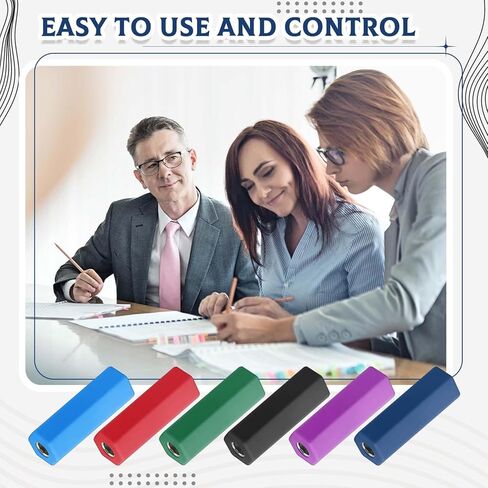 6 Pcs Pencil Weights 1.5 oz Colorful Silicone Handwriting Aid Kit for Children Writing Weighted Pencil Holder Tool for Kids Handwriting Autism Learning(Red, Yellow, Blue, Green, Pink, Purple) in Saudi Arabia