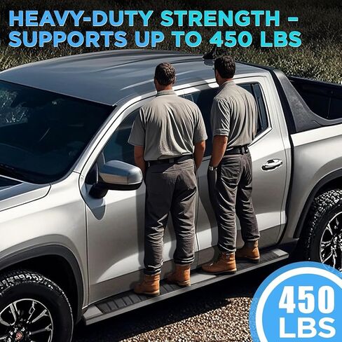 PZ 6.5" Running Boards Compatible with 2005-2025 Nissan Frontier Crew Cab (4 Full Size Doors), Mirror Stainless Steel Side Step Rails Nerf Bars in Saudi Arabia