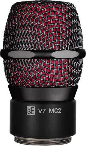 sE Electronics V7-MC2-X-BLK V7 X كبسولة ميكروفون لنظام سنهايزر اللاسلكي، أسود in Kuwait