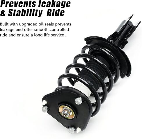 زوج من ممتص الصدمات الأمامي من Vextone 171361 مناسب لسيارة Ford F150 2004 2005 2006 2007 2008 - مجموعة الصدمات والدعامات الكاملة لجوانب السائق والركاب (قطعتان) in Kuwait