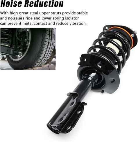 زوج من ممتص الصدمات الأمامي من Vextone 171361 مناسب لسيارة Ford F150 2004 2005 2006 2007 2008 - مجموعة الصدمات والدعامات الكاملة لجوانب السائق والركاب (قطعتان) in Kuwait