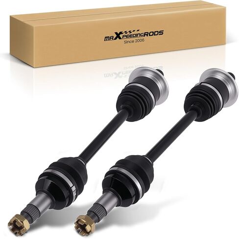 مجموعة عمود المحور CV من maxpeedingrods لـ Arctic Cat 400 450 500 550 650 700 1000 Thunder Cat 2004-2014، الجانب الخلفي الأيسر والأيمن 1502-938، 0502-811 in Saudi Arabia