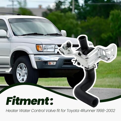 صمام التحكم في المياه لسخان HVAC مناسب لسيارة Toyota 4Runner 1998-2002 وحدة التحكم في التدفق الأساسية لسخان المياه مجموعة صمامات المياه استبدال 8724035070 87240-35070 in Kuwait