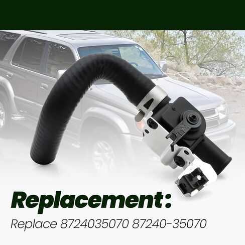 صمام التحكم في المياه لسخان HVAC مناسب لسيارة Toyota 4Runner 1998-2002 وحدة التحكم في التدفق الأساسية لسخان المياه مجموعة صمامات المياه استبدال 8724035070 87240-35070 in Kuwait