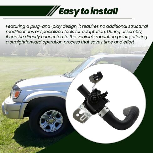 صمام التحكم في المياه لسخان HVAC مناسب لسيارة Toyota 4Runner 1998-2002 وحدة التحكم في التدفق الأساسية لسخان المياه مجموعة صمامات المياه استبدال 8724035070 87240-35070 in Kuwait