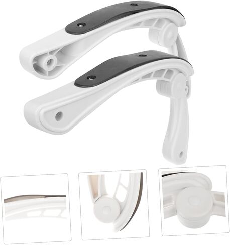 jojofuny 2Pcs Arm Rests for Office Chairs Chair Accessories for Daily Use Ergonomic Design for Comfort and Support Essential Office Chair Parts in Saudi Arabia