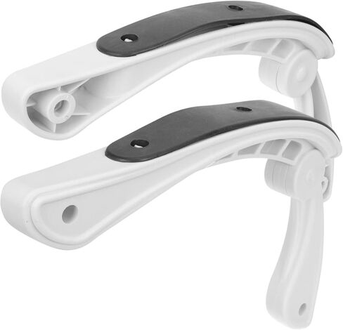 Gadpiparty 2Pcs Ergonomic Armrests for Office Chairs Replacement Arm Rest Parts Fit for Swivel Chairs Supports Comfort for Office Workers Seniors and Pregnant Women in Saudi Arabia