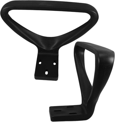 DOITOOL 2Pcs Ergonomic Chair Armrests for Office Gaming Chairs Comfortable Replacement Parts for Enhanced Support Quick Installation Compatibility for Swivel Executive in Saudi Arabia