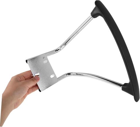 Zerodeko 2pcs Ergonomic Office Chair Armrest Replacement Set Sturdy Stainless Steel Arm Rest for Gaming and Office Chairs Comfortable Support for Home and Use in Saudi Arabia