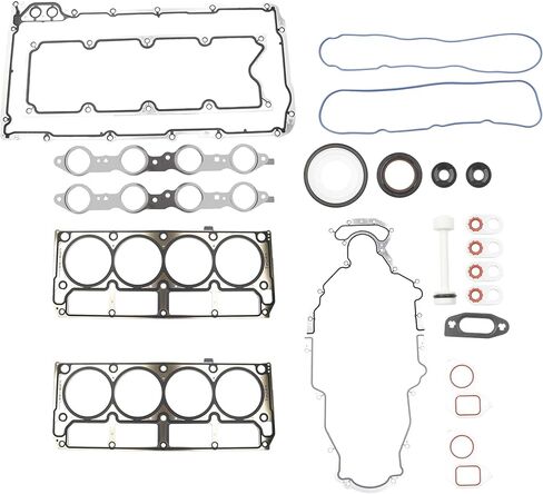 مجموعة حشية Gen III 3 LS مع حشية الرأس ومجموعة غطاء الوادي المتوافقة مع 1999-2009 Chevy Silverado Suburban GMC Sierra 1500 2500 12589227 12589226 12558178 in Kuwait