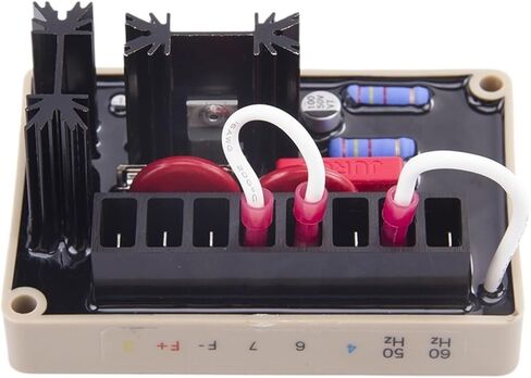 SE350 AVR ماراثون مولد منظم جهد كهربائي أوتوماتيكي لوحة تحكم مثبتة ملحقات مولد كهربائي بدون فرش 100 كيلو واط (رمادي) in Saudi Arabia