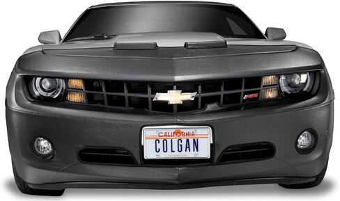 Colgan Custom Fit Original Front End Mask for Select Toyota Yaris Models - Carbon Fiber (Black) in Saudi Arabia