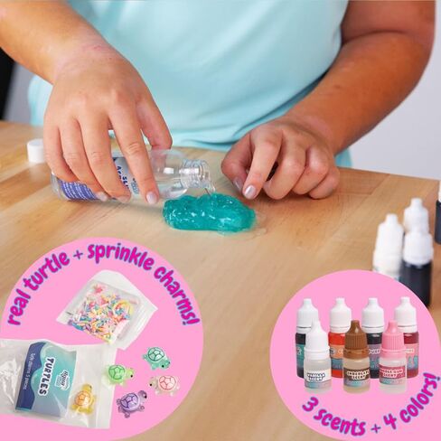 Aqua Endless Summer Turtle Swirl Ice Cream DIY Slime Kit – Sweet, Colorful, and Imaginative Sensory Play in Saudi Arabia