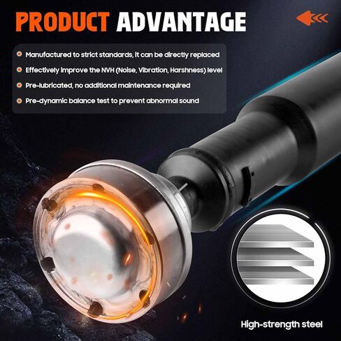 مجموعة عمود الدفع الخلفي لعمود الدفع الخلفي لسيارة جيب جراند شيروكي V8 5.7L 2011 (لاريدو/محدود/محدود بريميوم/أوفرلاند) رمز مبيعات AWD الرياضي DR1 لـ 976-971 976971 in Kuwait