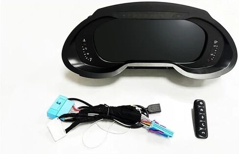 أحدث عداد سرعة LCD للسيارة متوافق مع أودي A4L A4 Q5 S4 S5 B8 2010-2018 لوحة القيادة الرقمية لوحة العدادات الديك (2008-2016 A5) in Kuwait