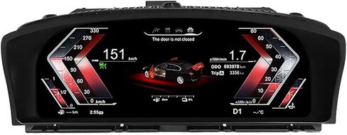 لوحة قيادة Lcd أوتوماتيكية مقاس 12.3 بوصة متوافقة مع BMW 7 Series E65 E66 2004-2008 شاشة عرض الأدوات الرقمية العنقودية Snelheidsmeter in Kuwait