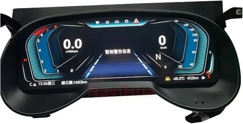 12.3 بوصة سيارة عداد السرعة الرقمي أداة العنقودية نظام لينكس متوافق لتويوتا RAV4 2018-2020 لوحة سيارة شاشة الكريستال السائل لوحة in Kuwait