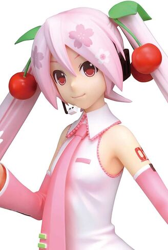 Sega Hatsune Miku Super Premium Action Figure Sakura Miku, 9" in Saudi Arabia