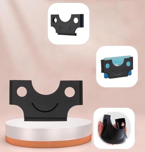 حامل بطاقة لوحة قيادة السيارة (10 × 5.9 × 5.6 سم) - واقي من الشمس البسيط ومنظم مشبك الباب لبطاقات الائتمان والأوراق النقدية وتذاكر المرور - محفظة ABS غير قابلة للانزلاق مع وصول سريع in Kuwait