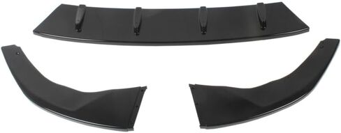 Front Bumper Lip Splitter Spoiler Compatible with 2022-2025 Volkswagen VW Golf GTI MK8, Air Chin Body Kit Accessories (Gloss Black) in Saudi Arabia