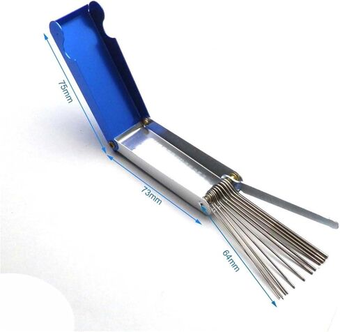 Carburetor Cleaning Tool Carbon Dirt Jet Remove Brushes Needles For Car Motorcycle Moped Scooter ATV motorcycle carburetor Racing Carb(Cleaning tool box) in Saudi Arabia