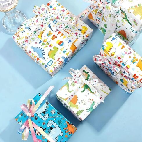 Waotovi Reversible Christmas Wrapping Paper Roll - 17 Inch x 33 Feet - Snowman Design Gift Wrap Paper for Christmas, Holiday, Party, 1 Roll in Saudi Arabia