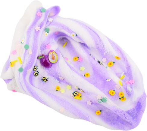 9 Pack Slime Kit, with 6 Butter Slime and 3 Jelly Cube Crunchy Slime, Soft & Non-Sticky, for Girls and Boys Family Toy, Party Favors, Stress Relief Toys in Saudi Arabia