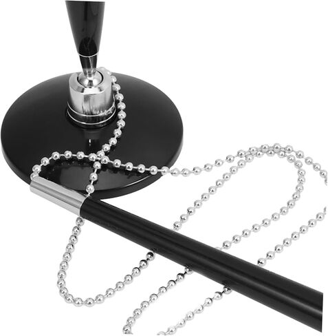 Healifty Hotel Desktop Ballpoint Pen with Adhesive Base and Chain Smooth Writing Signature Pen for Office Bank and Reception Desk Use Easy Refill Replacement in Saudi Arabia