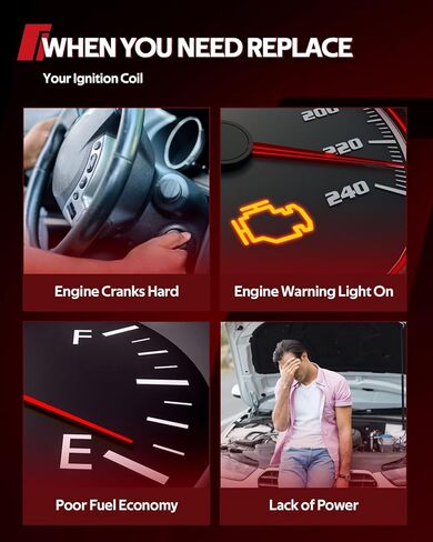 Torchbeam UF516 ملف الإشعال 4 عبوات، متوافق مع 2006 2007 2008 2009 فيوجن/ميلان 2.3 لتر in Saudi Arabia