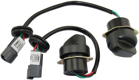 قرص تبديل مقبض الخانق متوافق مع الحفارات R220-5 R130LC-7 R140LC-7 R150LC-7 R210LC-7 R215LC-7 R220LC-7 R225LC-7 (جودة جيدة) in Kuwait
