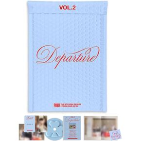 fromis_9 من ألبوم MIni السادس العشرين لدينا [VOL 2 DEPARTURE Ver.] قرص مضغوط + كتاب صور + بطاقة صور + بطاقة بريدية + ملصق (مثلك بشكل أفضل) in Saudi Arabia