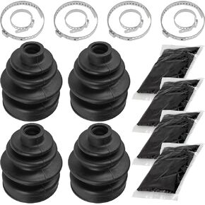 Caltric Rear Axles CV Boots Compatible with Kawasaki Brute Force 750 KVF750 2008-2021 650 KVF650 2009-2013 in Kuwait