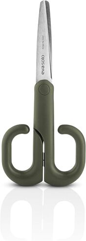 إيفا سولو | مقص الأدوات الخضراء كبير 24 سم |يحتوي هذا المقص العملي على شفرات حادة ومقابض دائرية مريحة لقبضة رائعة | أخضر in Kuwait