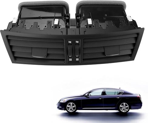 55660-30410 لوحة تنفيس الهواء المركزية - سخان التيار المتردد للأجهزة متوافق مع Toyota Lexus GS350 GS430 GS450 2006-2008، استبدل 55660-30411 (رمادي) in Saudi Arabia