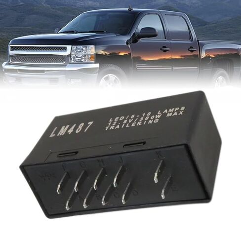10383321 15764135 Warning LED Flasher Relay Turn Signal Replacement Compatible with 2003-2006 Chevrolet Silverado 3500 in Saudi Arabia