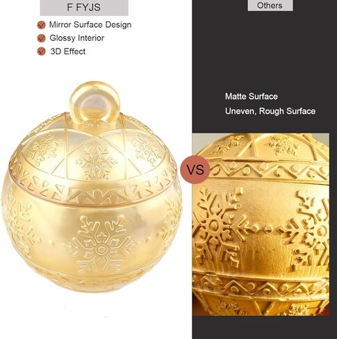 ندفة الثلج عيد الميلاد جرة الراتنج قالب السيليكون، جرة قالب عيد الميلاد قوالب راتنجات الايبوكسي، قوالب السيليكون ندفة الثلج، الخريف، حاوية حلية المجوهرات، ديكور عيد الميلاد in Kuwait