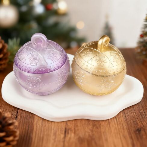 ندفة الثلج عيد الميلاد جرة الراتنج قالب السيليكون، جرة قالب عيد الميلاد قوالب راتنجات الايبوكسي، قوالب السيليكون ندفة الثلج، الخريف، حاوية حلية المجوهرات، ديكور عيد الميلاد in Kuwait