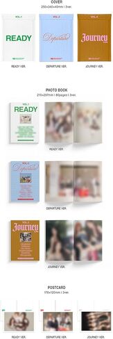 fromis_9 من ألبوم MIni السادس العشرين لدينا [VOL 2 DEPARTURE Ver.] قرص مضغوط + كتاب صور + بطاقة صور + بطاقة بريدية + ملصق (مثلك بشكل أفضل) in Saudi Arabia