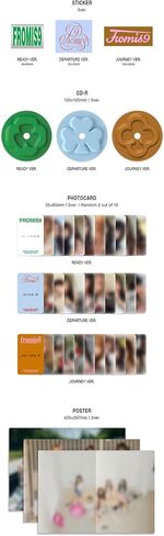fromis_9 من ألبوم MIni السادس العشرين لدينا [VOL 2 DEPARTURE Ver.] قرص مضغوط + كتاب صور + بطاقة صور + بطاقة بريدية + ملصق (مثلك بشكل أفضل) in Saudi Arabia